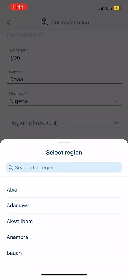Select a Supported Country